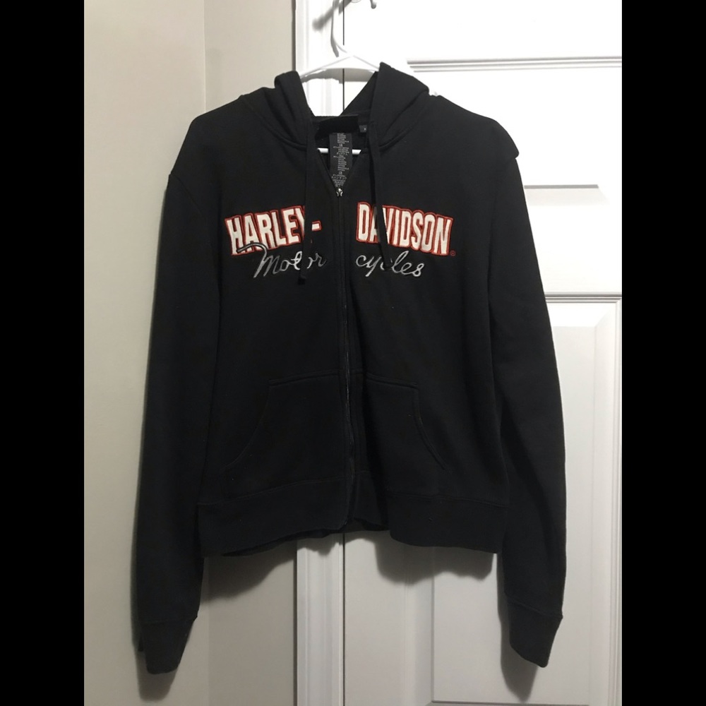 Harley Davidson hooded sweatshirt. Women’s XL